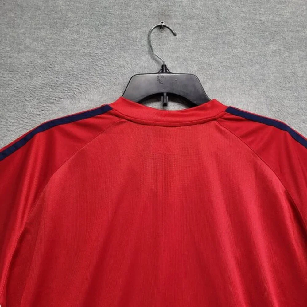England Men Jersey XL Red Adidas Logo‎ World Cup FIFA Germany 2016 Training